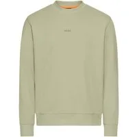 BOSS ORANGE Sweatshirt WeSmallcrew mit Logo auf der Brust