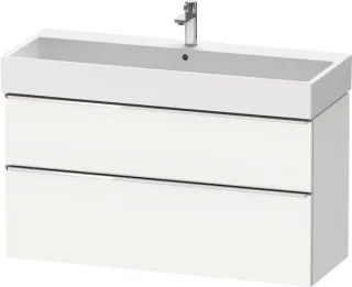 Duravit D-Neo Waschtischunterbau wandhängend Weiß Matt 1184x442x625 mm - DE4375010180000 DE4375010180000