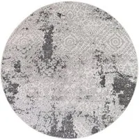 Tapiso Teppich SKY, rund, Höhe: 12 mm, Runder Glanzflor-Teppich, Lichteffekt je nach Blickwinkel, 12 mm