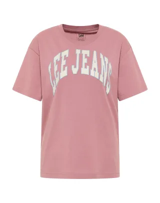 Lee - crew neck t-shirt dunkel mauveau