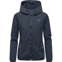 Ragwear Outdoorjacke Dizzie A YOUMODO Leichte Übergangsjacke mit großer Kapuze