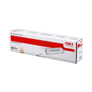 Original 44059107 OKI C8xx Toner cyan 8000Seiten
