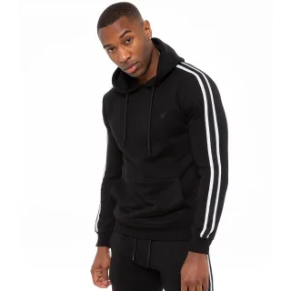 Gestreifter Herren Pullover Hoodie
