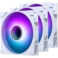 M25G2-140 D-RGB Triple Pack, Gehäuselüfter weiß, 3er-Pack, 140 mm