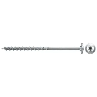 Fischer Spanplattenschraube 6,0x120 PowerFast FPF II WTP BC, Tellerkopf, Innenstern TX, Teilgewinde - 561797