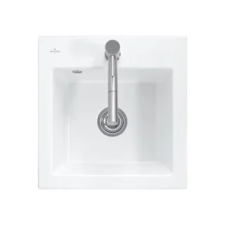 Villeroy und Boch 33150FFU 33151F 490x475mm aus Keramik Ivory cplus
