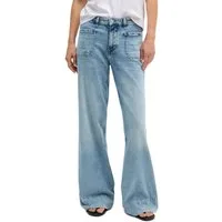 Marc O'Polo Weite Jeans aus Organic-Cotton-Polyester-Stretch