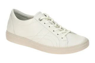 Ecco 21861301007 Classic Sneaker Women`s white - Echtleder, bequem & flexibel
