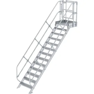 Munk Treppen-Modul Aluminium geriffelt - 632313