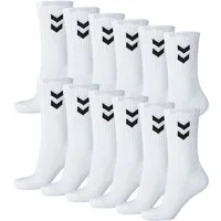 hummel Sportsocken Atmungsaktive Sportstrümpfe aus Baumwollmischung (12-Paar) Performancesocken für Damen & Herren