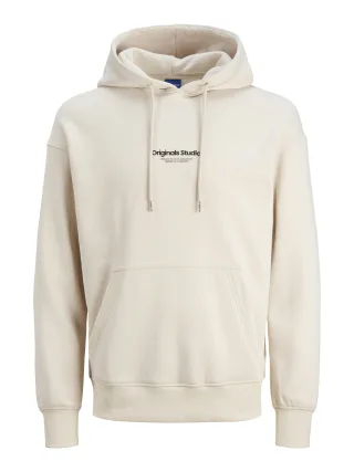 JACK&JONES - JORVESTERBRO SWEAT HOOD NOOS moonbeam - Gr. - M