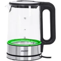 Mesko Wasserkocher MS 1301B 1,7 Liter, Glas, 1,7 Liter, mit Temperatureinstellung, LED Beleuchtung