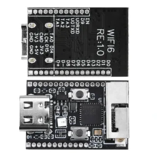 Micro Python RGB LED 4MB Flash Wifi6 ESP32-C6 Development Board Low Power RISC-V 32-Bit ESP32-C6 N4 BT Wifi Module with