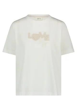 CARTOON - Baumwollshirt Nature - Gr. - 44