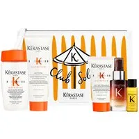 Kérastase Haarpflege-Set Nutritive Travel Summer Set mit exklusiver Beauty-Bag, 6-tlg.