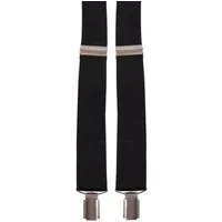 BURI Hosenträger Herrenhosenträger X-Form Clips Hosenträger Hosenhalter 120cm Stabil