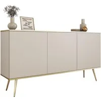 Compleo Kommode mit 3 Türen MONO, Luxus Möbel, Modern Wohnzimmer