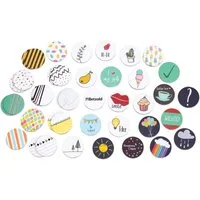 Betzold Magnet Magnet-Set „Motive“, 42-teilig