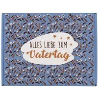 Herz & Heim Geschenkbox zum Vatertag - Geschenkverpackung aus stabiler Pappe, verschiedene Größen