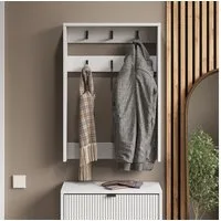 Vicco Garderobenschrank Eliza, Weiß, 60 x 85 cm (1-St)