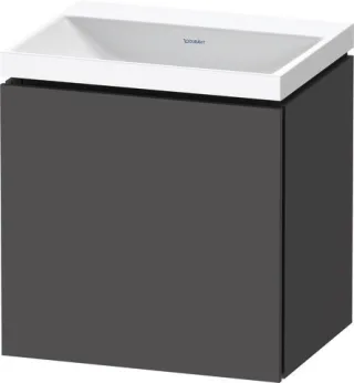 Duravit L-Cube c-shaped Set wandhängend Graphit Matt 450x350x480 mm - LC6949N49490000 LC6949N49490000