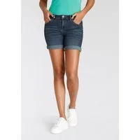 Arizona Jeansshorts Ultra-Stretch extra eng geschnitten, krempelbare Beinabschlüsse