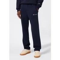 Champion Jogginghose ICONS Straight Hem Pants Fleece atmungsaktives Material, aus Baumwolle und Polyester