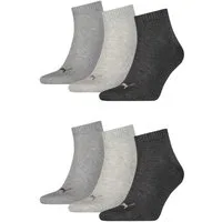 PUMA Sportsocken Puma Quarter Socken Sportsocken im 6er Pack