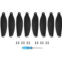 Wigento Für DJI Mini 2 / Mini 2 SE 4726F Ersatzpropeller 2 Paare Silber Zubehör Drohne