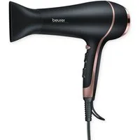BEURER Haartrockner HC 30 hochwertig verchromter Föhn mit extra starker Leistung, 2200 W, Fixierung des Stylings dank Kaltluftstufe