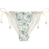 Next Bikini-Hose Verzierte Bikinihose mit seitlicher Bindung (1-St)