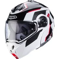 Caberg Motorradhelm Duke Evo Move Klapphelm, vorbereitet für Kommunikationssystem,integriertes Sonnenvisier