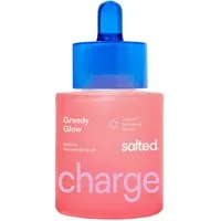 salted. Gesichtsserum Verfeinerndes Niacinamid Serum Greedy Glow, Leichtes Glow-Serum mit Niacinamid, Glycerin und SeaSync