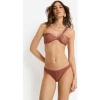 LSCN by LASCANA Bandeau-Bikini-Top Gladys, in trendiger Glitzeroptik