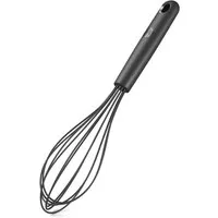 Hoffmann Germany Schneebesen Küchenhelfer Silikon Edelstahl 29 cm anthrazit, Edelstahlkern, kratzerfrei, 200°C, spülmaschinenfest