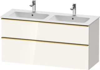 Duravit D-Neo Waschtischunterbau wandhängend Weiß Hochglanz 1280x462x625 mm - DE4365034220000 DE4365034220000