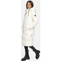 Marikoo Winterjacke Chumanii Warmer Wintermantel mit langem Schnitt für kalte Tage.