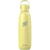 SodaStream Thermoflasche Metallflasche Fizz&go COOL DWS, 0,9 l, Trinkflasche, kompatibel mit SodaStream DUO, E-DUO, TERRA, ART & ENSO Wassersprudler