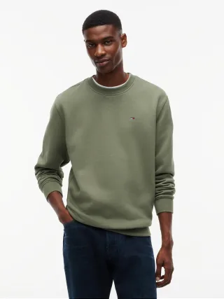Tommy Jeans (PVH Group) - TJM REG S FLAG CREW EXT Rocky Mountain - Gr. - S
