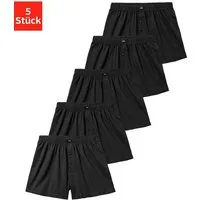 H.I.S Weiter Boxer Herren Boxer (Packung, 5-St) weite Passform, Komfortbund, aus Baumwoll-Stretch