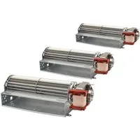 Uzman Montagezubehör Backofen Querstromlüfter Walzenlüfter Radiallüfter Backofen Walzenlänge 180-300, Stabile Metallkonstruktion, Walzenlänge in 180, 240 und 300mm