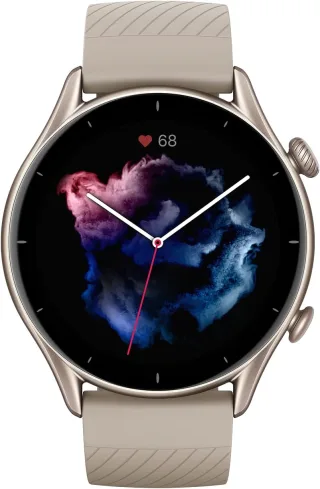 Amazfit GTR 3 [inkl. Silikonarmband grau] 46mm Aluminiumgehäuse grau