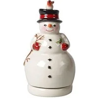 Villeroy & Boch Dekofigur Nostalgic Melody Schneemann, drehend (1 St)