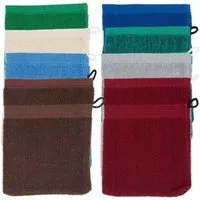 TSB Werk Waschlappen 1-28 Waschlappen Waschhandschuh Lappen Seiflappen (2-tlg), Seifenlappen, Waschen, Handtuch