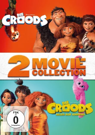 DIE CROODS 2 MOVIE COLLECTION Die Croods & Die Croods ? Alles auf Anfang [2 DVDs]