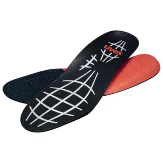 uvex Klimakomfortfußbett Einlegesohle für uvex 1 sport NC (Berufsschuh) schwarz/rot/grau 45 - 9517745