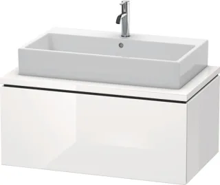 Duravit L-Cube Konsolenwaschtischunterbau wandhängend Weiß Hochglanz 920x547x400 mm - LC581302222 LC581302222