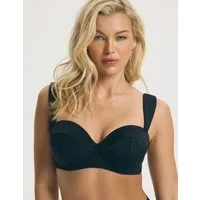 ESOTIQ Push-Up-Bikini Bikini Top Push up GIA, breite Träger
