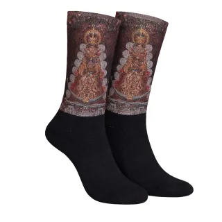 Lustige bedruckte lange Socken für Männer und Frauen