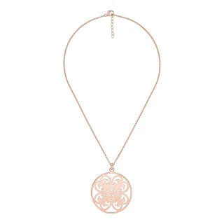 Orphelia Damen-Kette aus 925er Sterlingsilber mit Anhänger - Rosé ZH-6035/1